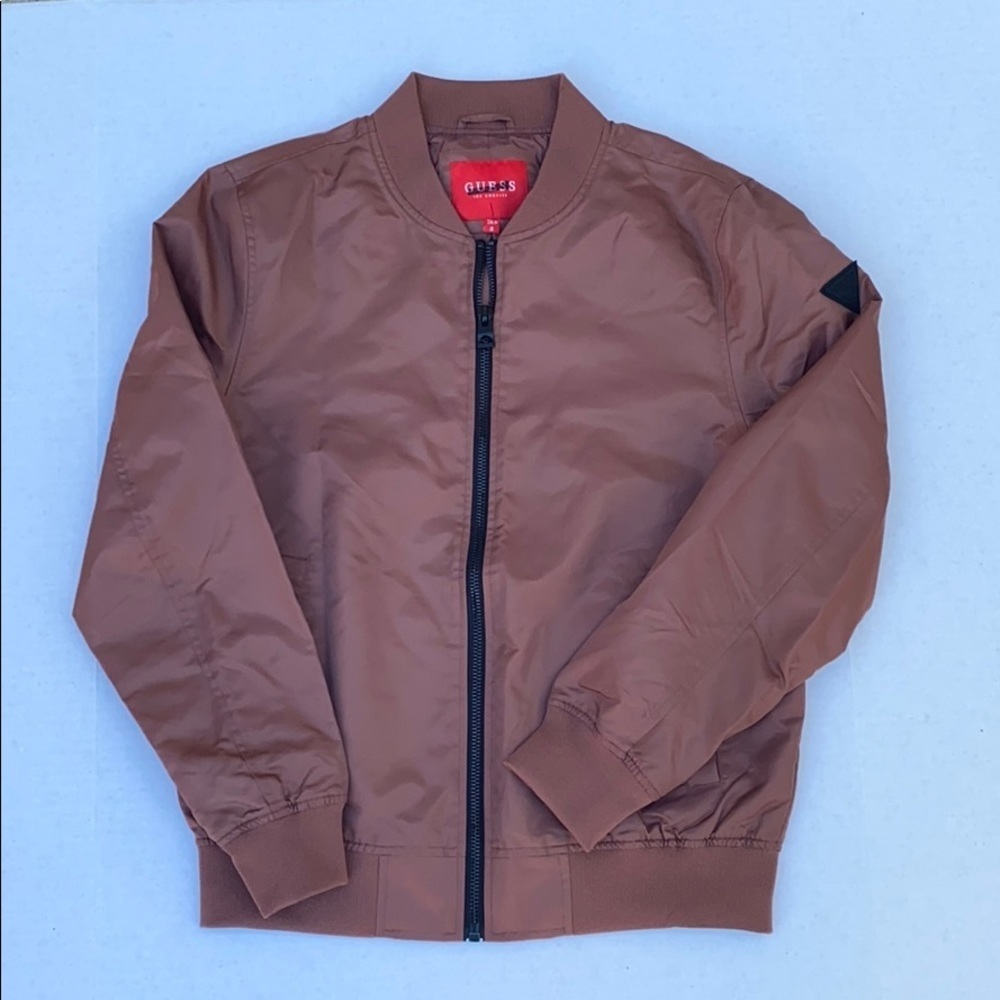NEW GUESS Men's Bomber Jacket SZ M